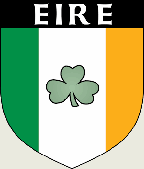 Eire Shamrock Shield